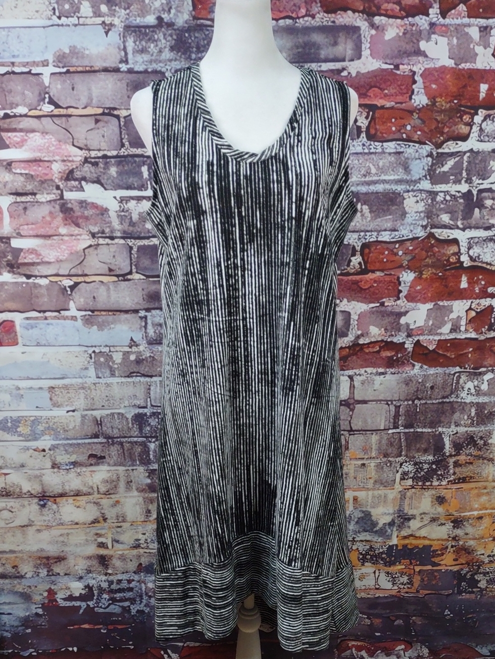 H by Halston High-Low Sleeveless Dress